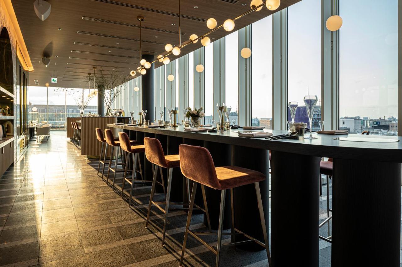 Miyako Hotel Hakata Фукуока Екстер'єр фото The bar at the ANA Suite Lounge at Haneda Airport